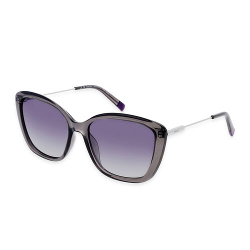 Sole & Luce Sonnenbrille, UV400, Transparent Smoke/Silber image number 0