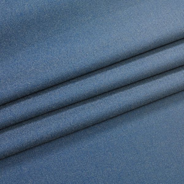 Eleganter Ombre-Schal mit Fransen, 68x180 cm, Nachtblau image number 6