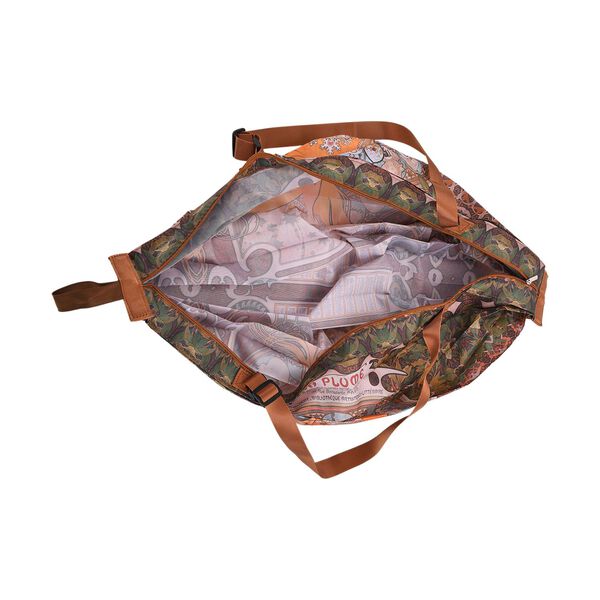 Shopper Tasche mit La Plume Mucha Design, 40x30x12cm, Mucha image number 6