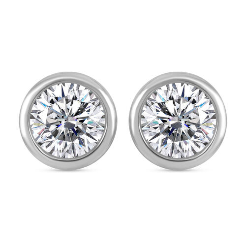 LUSTRO STELLA  Zirkonia Ohrringe, 925 Silber rhodiniert - 2,30 ct. image number 0