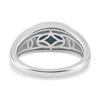 Amerikanischer, natürlicher, Sleeping Beauty Türkis Ring, 925 Silber, bicolor, (Größe 19.00) ca. 1.11 ct image number 5