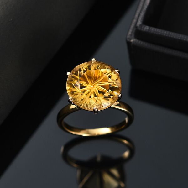 Citrin Ring - 9,42 ct. image number 1