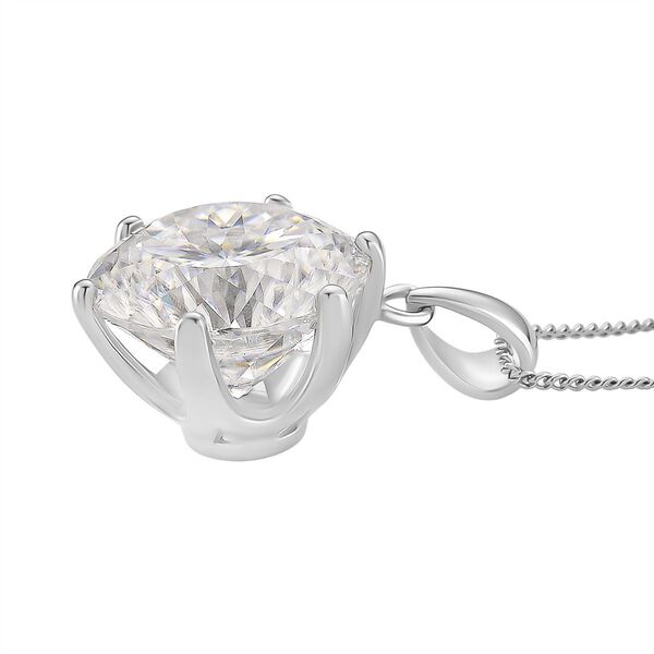 D'Joy Moissanit Anh&auml;nger mit 45cm Kette - 11,10 ct. image number 4