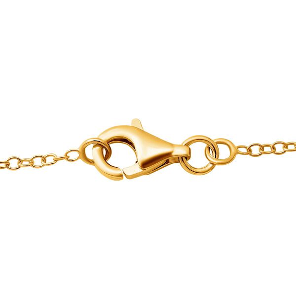 Nat&uuml;rlicher Schwarzer Stern Saphir Anh&auml;nger 925 Silber Gelbgold Vermeil ca. 4.35 ct image number 4