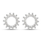 Diamant Ohrstecker 925 Silber platiniert ca. 0,20 ct