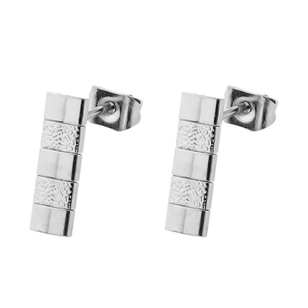 3er-Set, Halskette, Armband und Ohrringe in Silberton image number 7