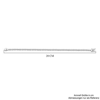 LUXURIANT GCI zertifiziertes VS1-SI1/D-F Labor Diamant 19cm Armband - 1,80 ct.