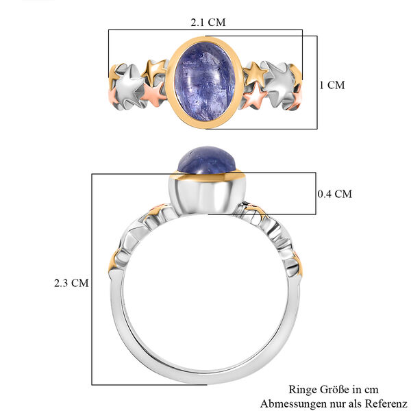 AA Tansanit Ring - 1,74 ct. image number 7