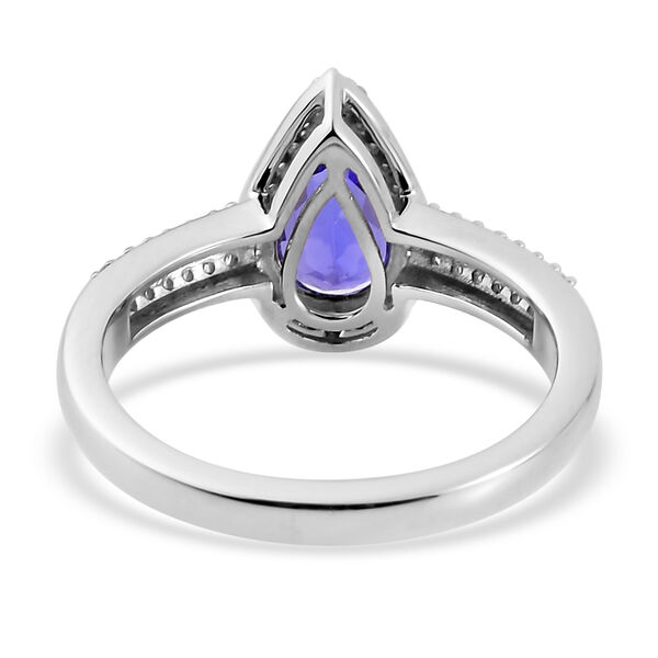 RHAPSODY AAAA Tansanit und VS EF Diamant Ring in 950 Platin- 2,44 ct. image number 9