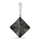 Shungit Merkabah Anhänger 925 Silber rhodiniert ca. 21,85 ct