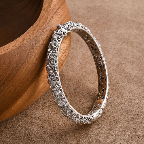 Royal Bali - 925 Silber Armreif ca. 19 cm ca. 29,40g image number 1