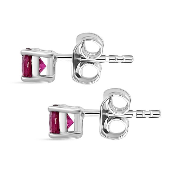 AAA Radiant Ember Granat Ohrringe, 925 Silber rhodiniert - 0,86 ct. image number 5