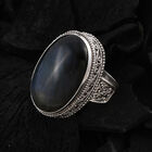 Royal Bali Kollektion - Labradorit-Ring, 925 Silber  ca. 34,40 ct image number 1