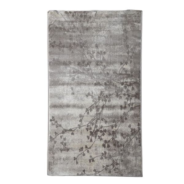 Gewebter Teppich mit Blattmuster, 91x152cm image number 7