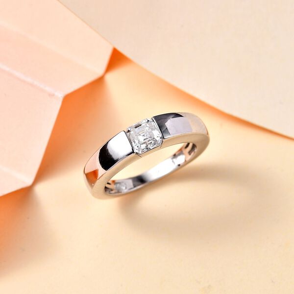 Moissanit Ring - 0,66 ct. image number 2