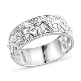 925 Silber Ring (Größe 17.00) ca. 4,56g