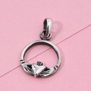 Anh&auml;nger mit Herz-Motif in 925 Silber