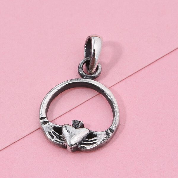 Anh&auml;nger mit Herz-Motif in 925 Silber image number 2