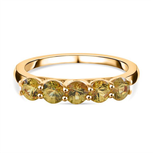 AA gelber Saphir-Ring - 1,75 ct.