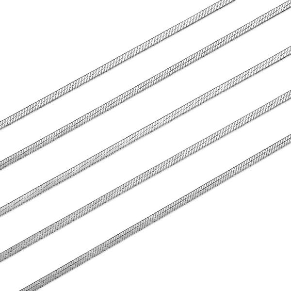 316L Edelstahl Halskette ca. 43 cm ca. 23,00g image number 3