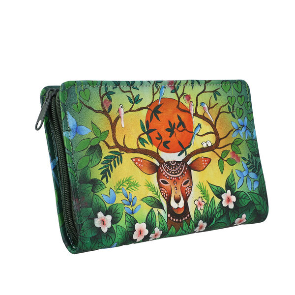 SUKRITI - handbemalter Schmuck Organizer, Hirsch-Muster, Größe 21,5x12,5x3 cm image number 3