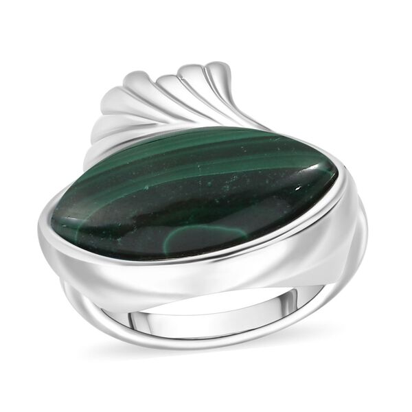 Malachit Ring - 8,81 ct. image number 4