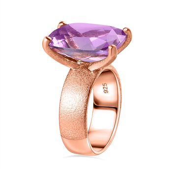 AA Rose De France Amethyst Ring - 10,38 ct.