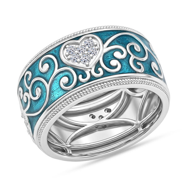 LUXURIANT DIAMOND - Lab Grown Diamant SI-GH Ring 925 Silber rhodiniert (Gr&ouml;&szlig;e 17.00) ca. 0,25 ct image number 3