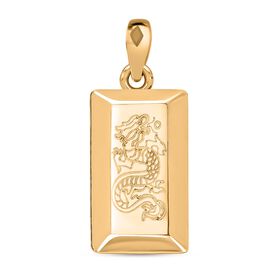 Barren-Anhänger mit Drachenmotiv in 750 Gold