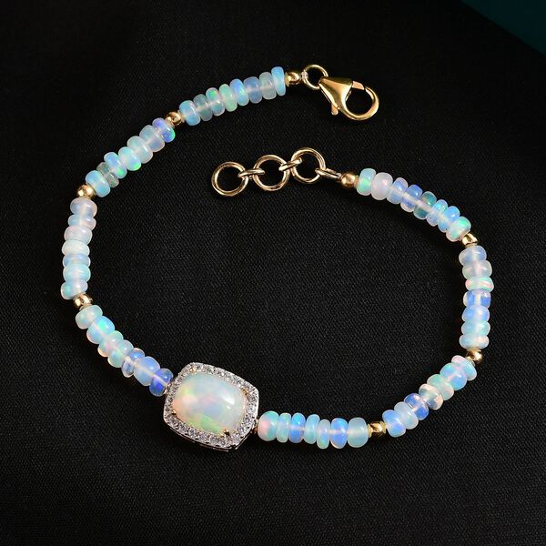 D'Joy AA nat&uuml;rliches, &auml;thiopisches Welo Opal 18cm Armband - 15 ct. image number 1