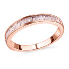 Natürlicher, rosa Diamant-Ring, I2-I3, 375 roségold  ca. 0,33 ct image number 3