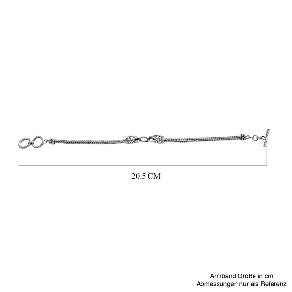 Royal Bali - 925 Silber Armband ca. 20 cm ca. 13,50g image number 5