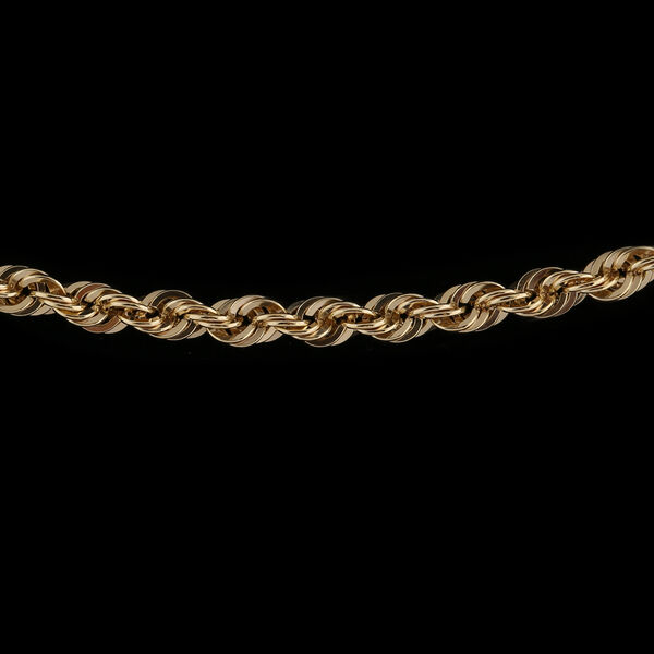 Italienische Kordelkette ca. 91 CM 375 Gelbgold ca. 4,65g image number 1