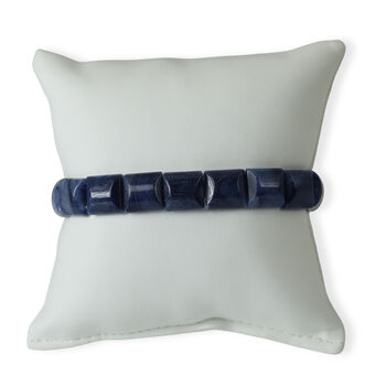 Blauer Aventurin Armband Flexibel (ca. 18-19 cm) ca. 125,00 ct.