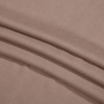 Eleganter Schal mit Fransen, 65x180cm, Sandbeige