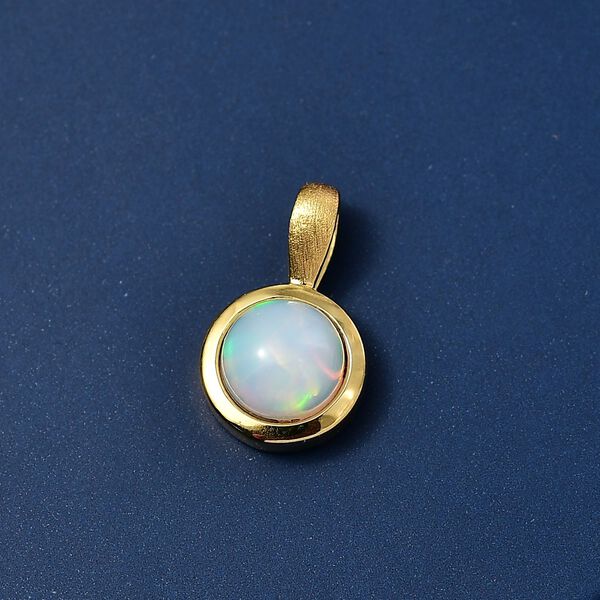 D'Joy AA nat&uuml;rlicher, &auml;thiopischer Welo Opal Anh&auml;nger - 0,75 ct. image number 2