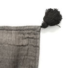 100% Musselin-Baumwolle: 3-lagige Sommerdecke, 160x200 cm, Grau image number 2