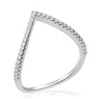 LUSTRO STELLA - weißer Zirkonia-Ring, 925 Silber rhodiniert  ca. 0,29 ct image number 2