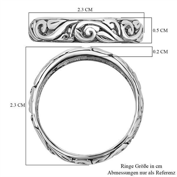 Royal Bali Kollektion- 3er-Set Ringe image number 4