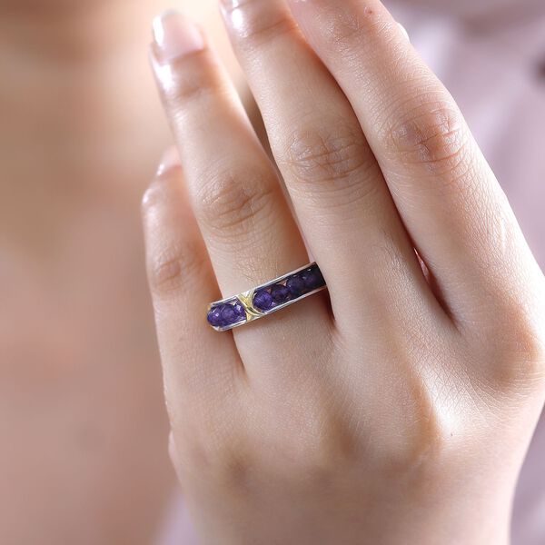 Afrikanischer Amethyst Ring - 9 ct. image number 3
