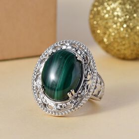 Malachit Ring - 15,54 ct.