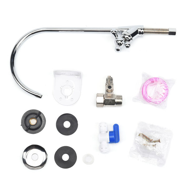 5-stufiger Wasserreiniger mit PP-, CTO-, Harz-, GAC-, UF- und PP-Baumwoll-Filtern image number 6