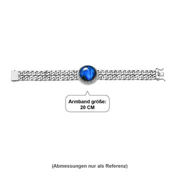 EVER TRUE Labradorit Armband ca. 20 cm Nickelfreies Messing ca. 35,60 ct.