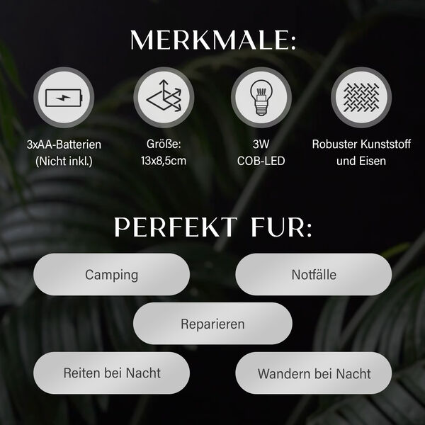 LED-Flammen Campinglaterne image number 8