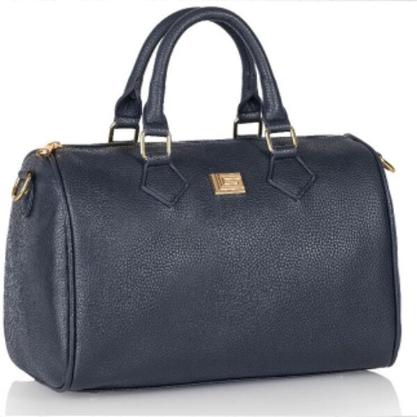 Guy Laroche, Damen-Trunk-Bag, Doppelhenkel, Schulterriemen, 10x17x21 cm, Blau