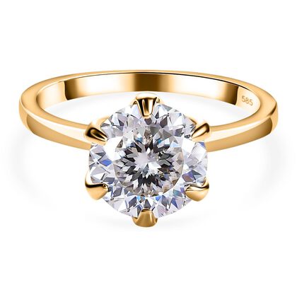Moissanit Ring- 2,17 ct.
