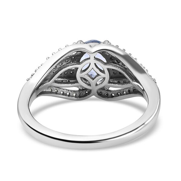 Tansanit und Zirkon-Ring - 1,47 ct. image number 6