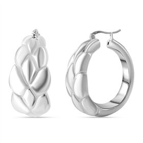 Thai Silber Kollektion - Designer-Stil Ohrringe, 925 Silber