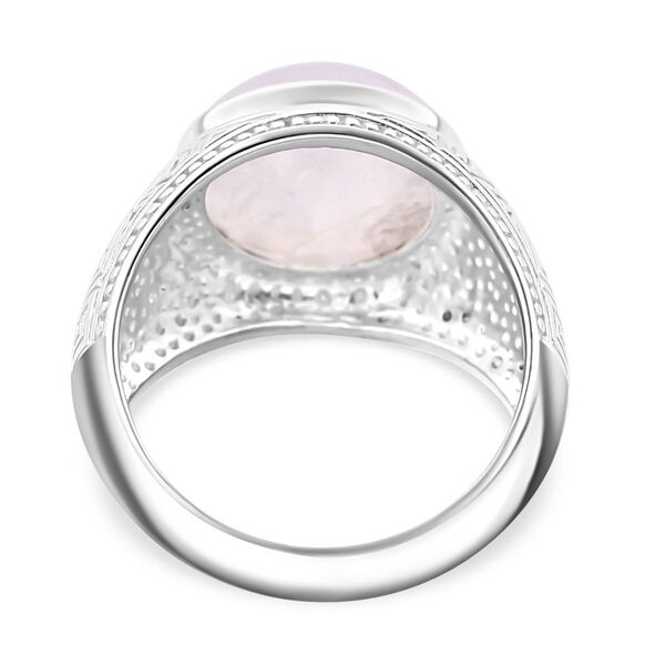 Royal Bali - Regenbogen Mondstein Ring, 925 Silber (Größe 16.00) ca. 12.18 ct image number 4
