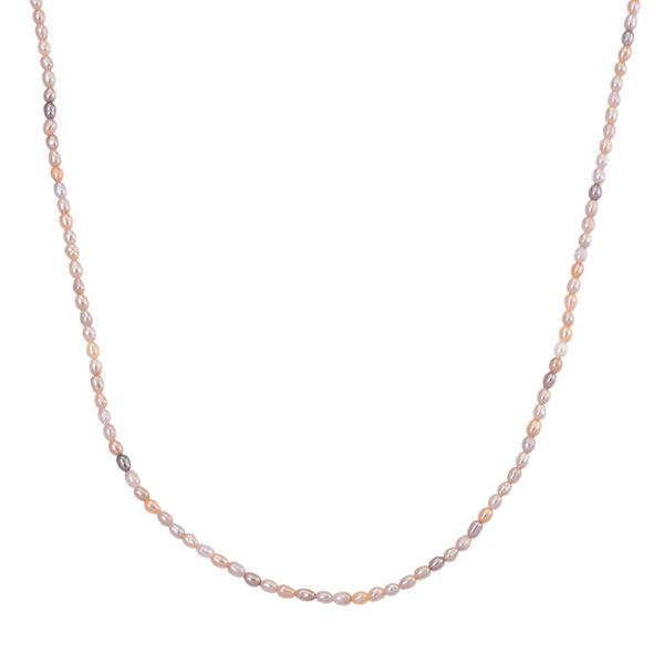 D'Joy mehrfarbige S&uuml;&szlig;wasser Perle 45+5cm Halskette